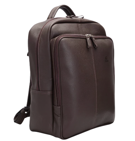 Mochila de couro legítimo exclusiva Vertente